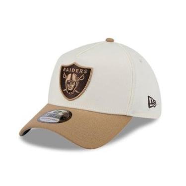 Imagem de BONE NEW ERA 39THIRTY A-FRAME LAS VEGAS RAIDERS NFL BRANCO-Masculino