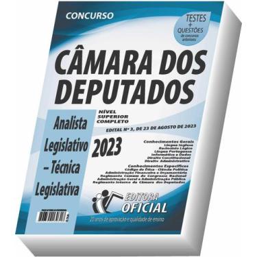 Imagem de Apostila Câmara Dos Deputados Analista - Técnica Legislativa - Curso o