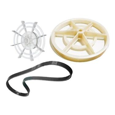 Imagem de Polia motor + polia agitador + correia mueller super pop