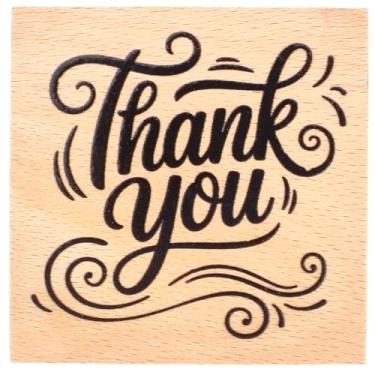 Imagem de CRASPIRE Carimbo de borracha de madeira com 2 estilos, carimbos decorativos de madeira, palavras de saudação, palavras de saudação, vintage, retangular, reutilizável, para artesanato, artesanato