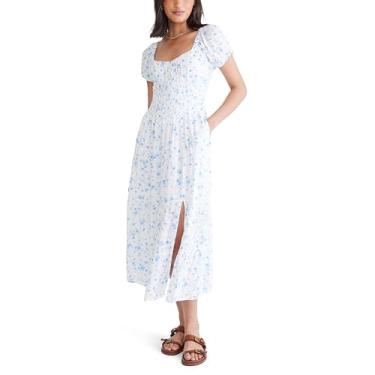Imagem de AEROPOSTALE Vestido midi feminino em camadas, Marfim, GG