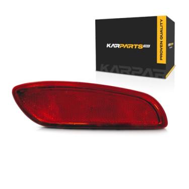 Imagem de Para Hyundai Santa Fe refletor de para-choque traseiro 2010 2011 2012 lado do motorista DOT certificado para HY1184107 | 92408-2B510