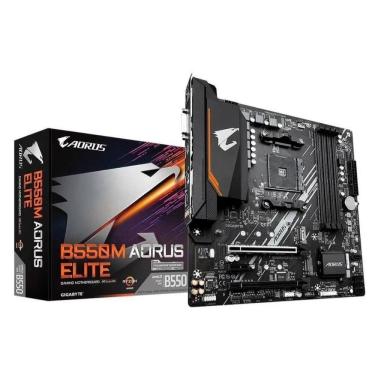 Imagem de Placa Mae Gigabyte B550m Aorus Elite 1.3 9Mb55mael-00-13