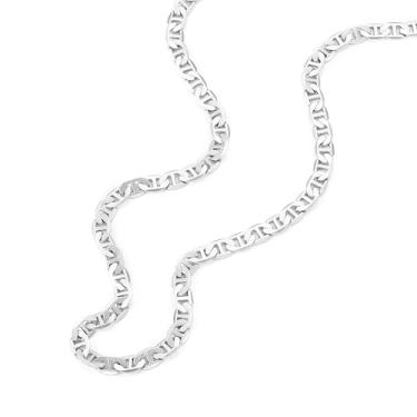 Imagem de Fossil Corrente masculina de aço inoxidável (modelo: JA7238040), Length: 508mm+55mm, Width: 8.7mm, Aço inoxidável, Sem Pedra Preciosa