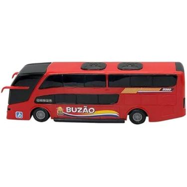 Imagem de Brinquedo Ônibus de Viagem Pequeno Buzão, Vermelho, para Crianças