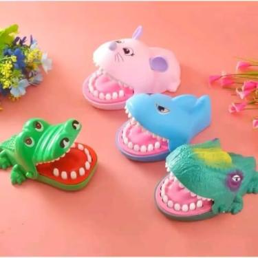 Imagem de Extrator De Dente De Jacaré Mordida Dedo Resposta Treinador Novo Peculiar Festa Adolescente Jogo Da Sorte Brincadeira Br