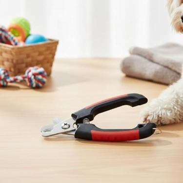 Imagem de Alicate Cortador de Unha para Cães e Gatos, Aço Inoxidável, Cabo Ergonômico Antiderrapante para Pets