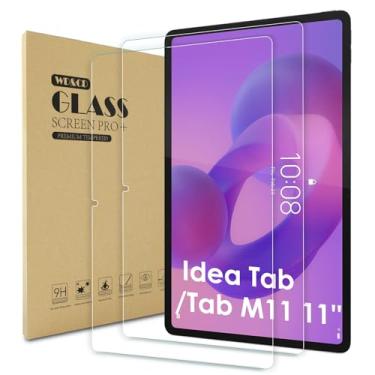 Imagem de WD&CD Pacote com 2 protetores de tela compatíveis com Lenovo Idea Tab 27.9 cm 2025, vidro temperado compatível com capa para Idea Tab 27.9 cm / M11【Antiarranhões】【Antibolhas】【Alta definição】