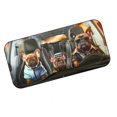 Imagem de Para- dianteiro para | Para-brisas de proteção automática - Ferramenta de proteção contra o calor do Bloqueador solar automotivo para veículos, caminhões, trailers, viagem, janela de