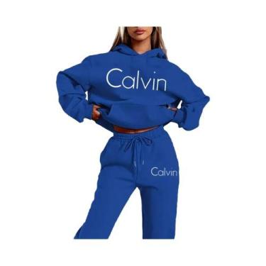 Imagem de Conjunto De Moletom Feminino Com Estampa De Letras, Duas Peças, Moda, 