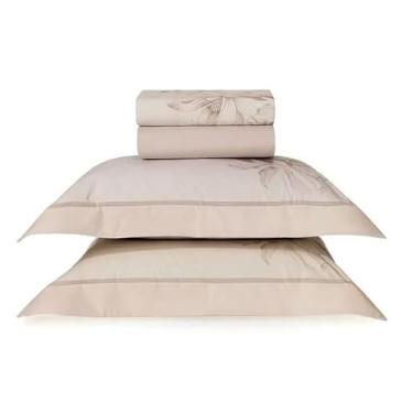 Imagem de Jogo de Cama King Magnolia 200 Fios Karsten