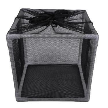 Imagem de Jiawu Saco Anti-obstrução da Barreira da Bomba de água Ajustável Flexível Caixa de Filtro do Cubo para Fontes Cachoeiras, Material de Náilon