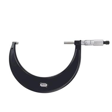 Imagem de starrett 436.1 Série Fora micrómetro, Ratchet Stop, Lock nut, Carbide Rostos, métrica, 1