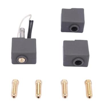 Imagem de Hilitand Kit Hotend para Impressora 3D Bocal de Latão de 0,4 Mm Impressão Rápida Com Bicos de Latão de 0,2 0,4 0,6 0,8 Mm Mangas de Silicone para Impressoras 3D Kobra S1 Combo Pro FDM