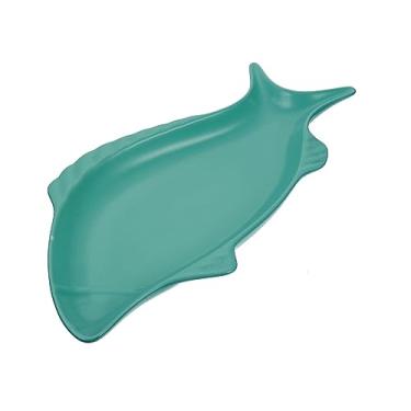 Imagem de Prato de peixe de cerâmica, tigela de comida, prato de porcelana, pratos azuis, prato de jantar, prato de peixe procelain, pratos de peixe, bandejas de cerâmica para nozes, cerâmica, tipo peixe branco