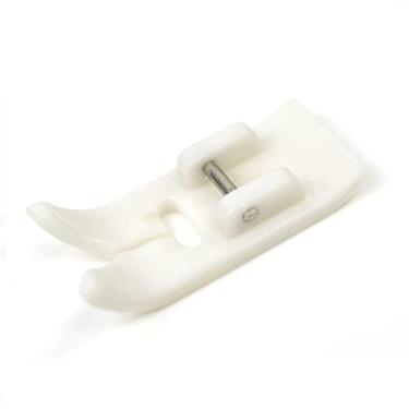 Imagem de GLOGLOW Calcador de Plástico, Acessório Universal para Máquina de Costura para Tecido Elástico de Poliéster, 3,3x1,5cm, Ferramenta de Artesanato Doméstico Durável Máquina de Costura e Seus Acessórios