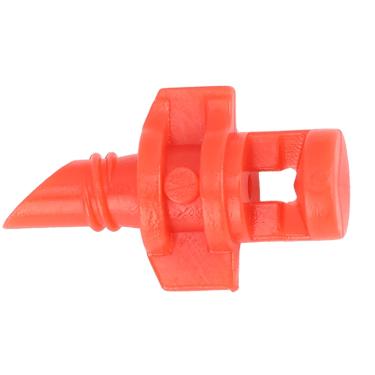 Imagem de Zerodis Micro Pulverizador 100 Peças Bico de Nebulização de 360 ​​graus Emissor de Irrigação por Gotejamento de Plástico para Jardim Estufa Gramado Pequenas árvores 0,9-1,1 M de Diâmetro de