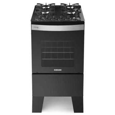 Imagem de Fogão Itatiana Itaglass Plus 4 Bocas Preto Bivolt