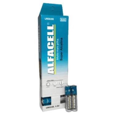 Imagem de Pilha Palito Alcalina Aaa Alfacell 1.2V Lr032S Com 30 Unids
