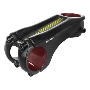Imagem de Mesa de guidão de bicicleta MTB de 90 mm com ângulo negativo de 17 graus, compatível com guidões de mountain bike, downhill e cross-country. Peças de alta performance.(Yellow)