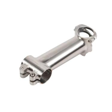 Imagem de Mesa de guidão CNC para bicicleta MTB Power, 1-1/8", compatível com bicicletas de montanha, estrada e BMX, com diâmetros de 25,4 mm e 31,8 mm, em titânio.(31.8x180mm)