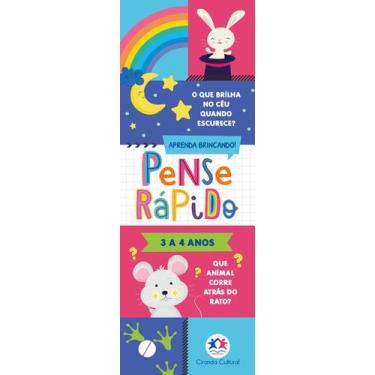 Imagem de Livro - Pense rápido - 3 a 4 anos
