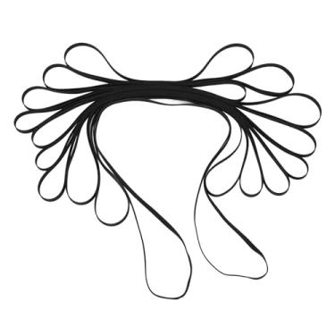 Imagem de Generic Conjunto de Correias Giratórias, Operação Suave, Correias de Borracha de Alta Elasticidade para Reprodutor de Gravação, Cd, Dvd Player, Fonógrafo para Reprodutores de Gravação