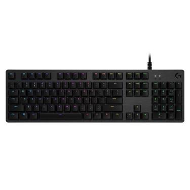Imagem de Teclado Mecânico Gamer Logitech G512 Carbon - RGB - Switch GX Brown - 920-009400 - ABNT2-Unissex