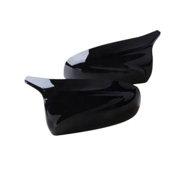 Imagem de Tampa do espelho retrovisor tampas laterais da asa acessórios do carro performanc Compatível com bmw x5 e70 x6 e71 2008-2013(A Mirror Cover)