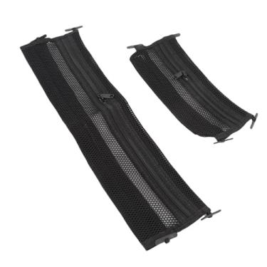 Imagem de Luocute Redes de Carga de Painel de 2 Unidades, Armazenamento de Substituição para HD5 HD7 2017-2023 e MAXs HD7 HD8 HD9 HD10, Redes de Carga Automotiva Com Adesivo Inferior Anexado