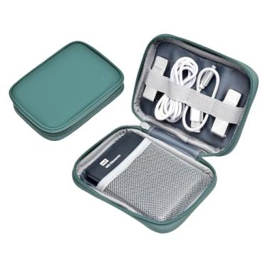 Imagem de Miloocul Capa de disco rígido portátil de couro para Western Digital Elements/My Passport/My Passport Ultra até 5 TB (camada única verde escuro)