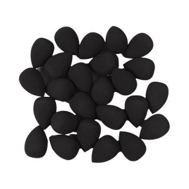 Imagem de Conjunto De Esponjas De Maquiagem Pretas Alta Resiliência Sem Adesão D