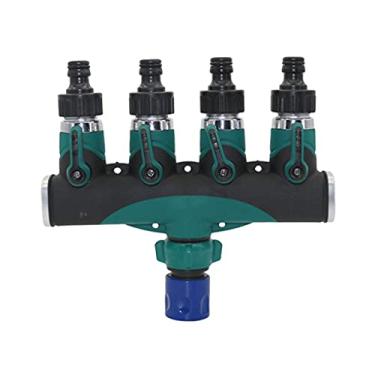 Imagem de 1 conjunto de kits de água 3/10.2 cm rosca padrão americano reto em forma de Y conectores 4 vias acessórios para sistema de irrigação de jardim (tamanho: conector Y) ()