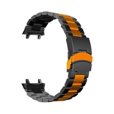 Imagem de Pulseira De Luxo Em Aço Inoxidável Para Relógio Amazfit T-Rex 3 Huami,