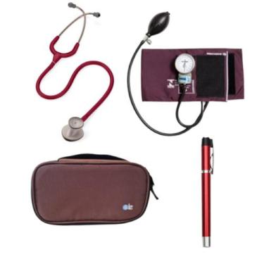 Imagem de Kit Estetoscópio Littmann Lightweight + Esfigmo + Case + Laterna - Cor