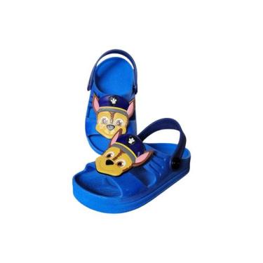 Imagem de Papete Patrulha Canina Sandália Infantil Leve Confortável Chase Skye, 