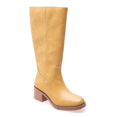 Imagem de UNIONBAY Bota feminina Mustang Fashion, Banana, 38