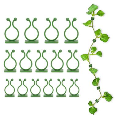 Imagem de Bchjatk Clipes de plantas para trepadeiras 120 peças Clipes de parede de videira com forte adesivo dupla face para plantas internas ao ar livre, material para parede, jardim, clipes, presentes de