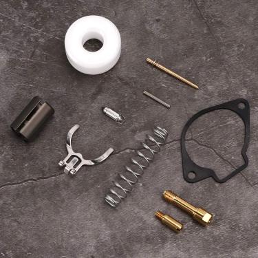 Imagem de Ailgely Kit de Reparo de Carburador, Aço Inoxidável, Kit Reparo Completo, Fácil Instalação, Qualidade, Mini Moto Pocket Bike Motorcycle, Resolver Problemas Facilmente, Longa Vida