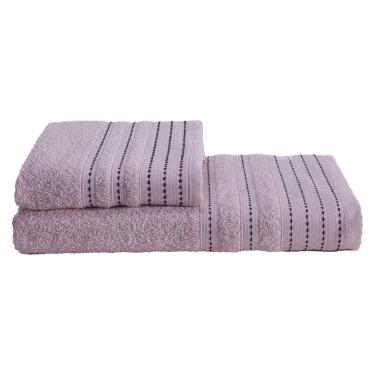 Imagem de Jogo de Toalhas Milano Rosa Blush 01 Banho e 01 Rosto