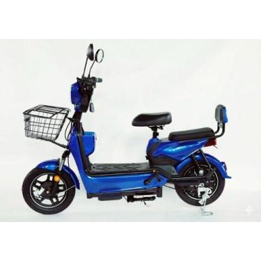 Imagem de Bicicleta Elétrica Turbo 1000w Adulto Sem CNH Scooter - Smartway, Azul