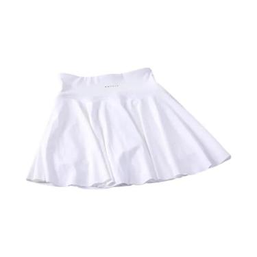 Imagem de Conjunto De Saia Plissada De Tênis De Cintura Alta De Secagem Rápida P