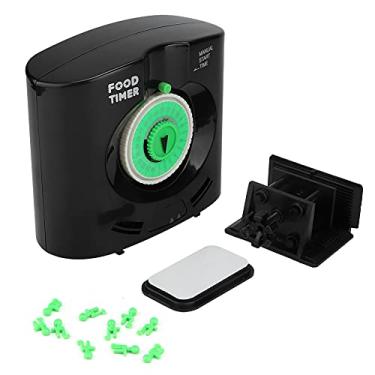 Imagem de aqxreight WT-180A Bateria de Plástico Tempo Inteligente Alimentador Automático Temporizador de Tanque de Peixes Dispensador de Alimentação de Alimentos o Tempo de Acordo Com a Rotação o de Inserir o