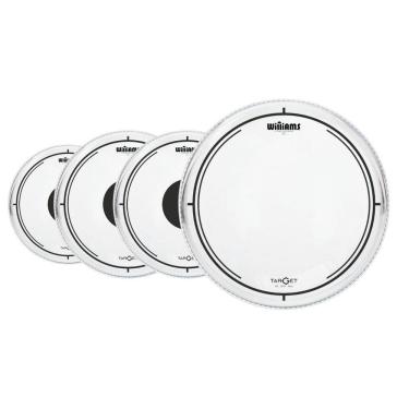 Imagem de Kit Pele Dt2 W2 Tons E Surdo Dot Hidráulica 10 14 14 22