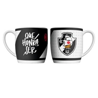 Imagem de Caneca Porcelana 360ml Time Resistente Café Leite Uso Diário - ALLMIX