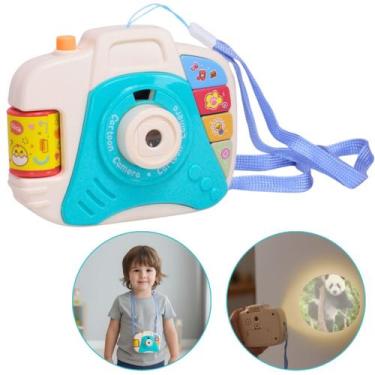 Imagem de Câmera de Projeção Animais Infantil Educativa Som Luz - Castela
