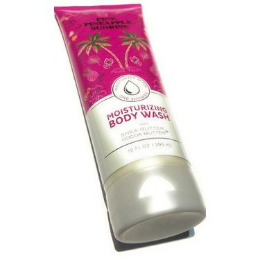 Imagem de Body Wash Bath & Body Works Hidratante 300 ml de abacaxi rosa