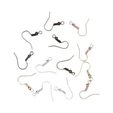 Imagem de Kit De Ganchos Para Brincos Hipoalergênicos De Cores Mistas 100-300 Pe