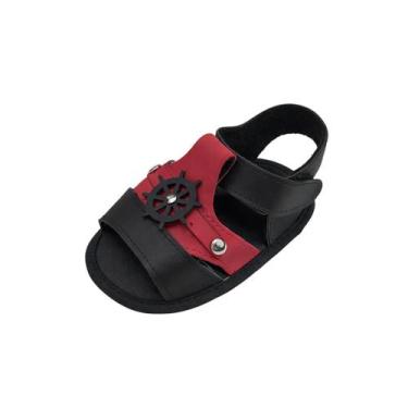 Imagem de Sandália Infantil Bebê Roda do Leme Casual Leve Ajustável Confortável,