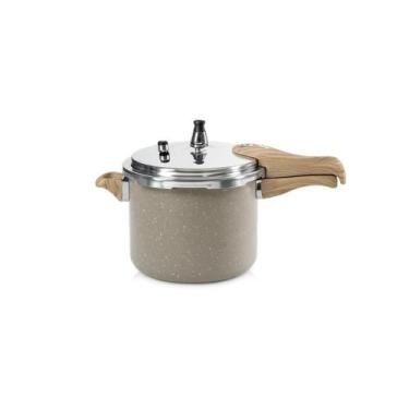 Imagem de Panela de Pressão Oster 4,5L Antiaderente Marble Edition Cinza Dust